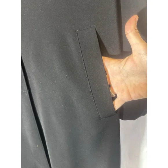 Talbots Long‎ Fully Lined Hooded Trench Coat Size 12 M2 - Picture 4 of 9